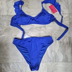 Royal Blue Women's Bikini Set - Brand: